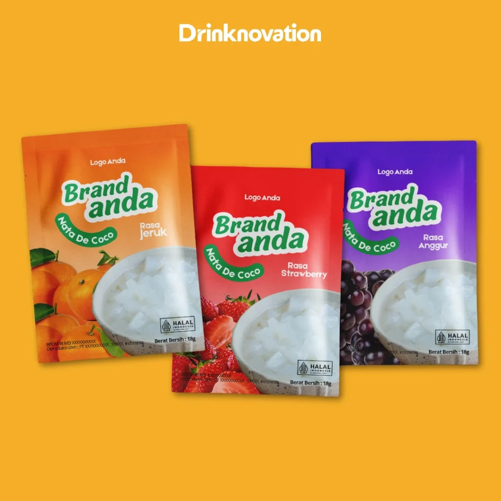 Minuman Nata de Coco Sachet - Drinknovation