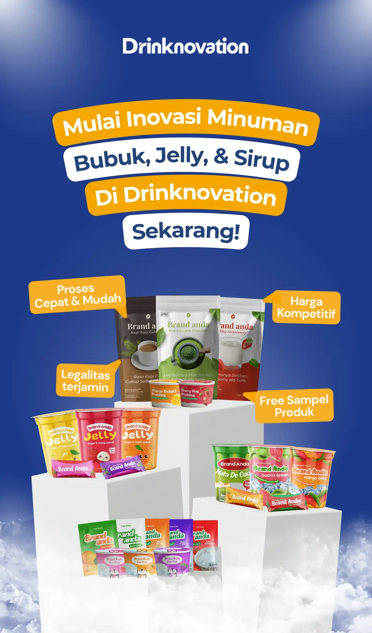 Jasa Maklon Minuman Profesional Drinknovation